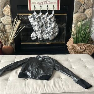 Urban Groove Silver Motorcycle Jacket Size Small